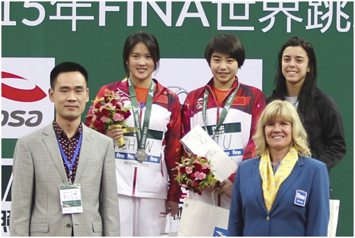 楊健超穩(wěn)發(fā)揮震撼全場(chǎng) 中國跳水隊(duì)十金收官