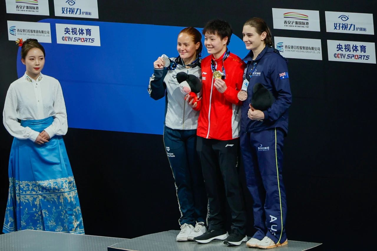 直擊2024跳水世界杯精彩瞬間——24年金牌品質(zhì)，為眼健康注力