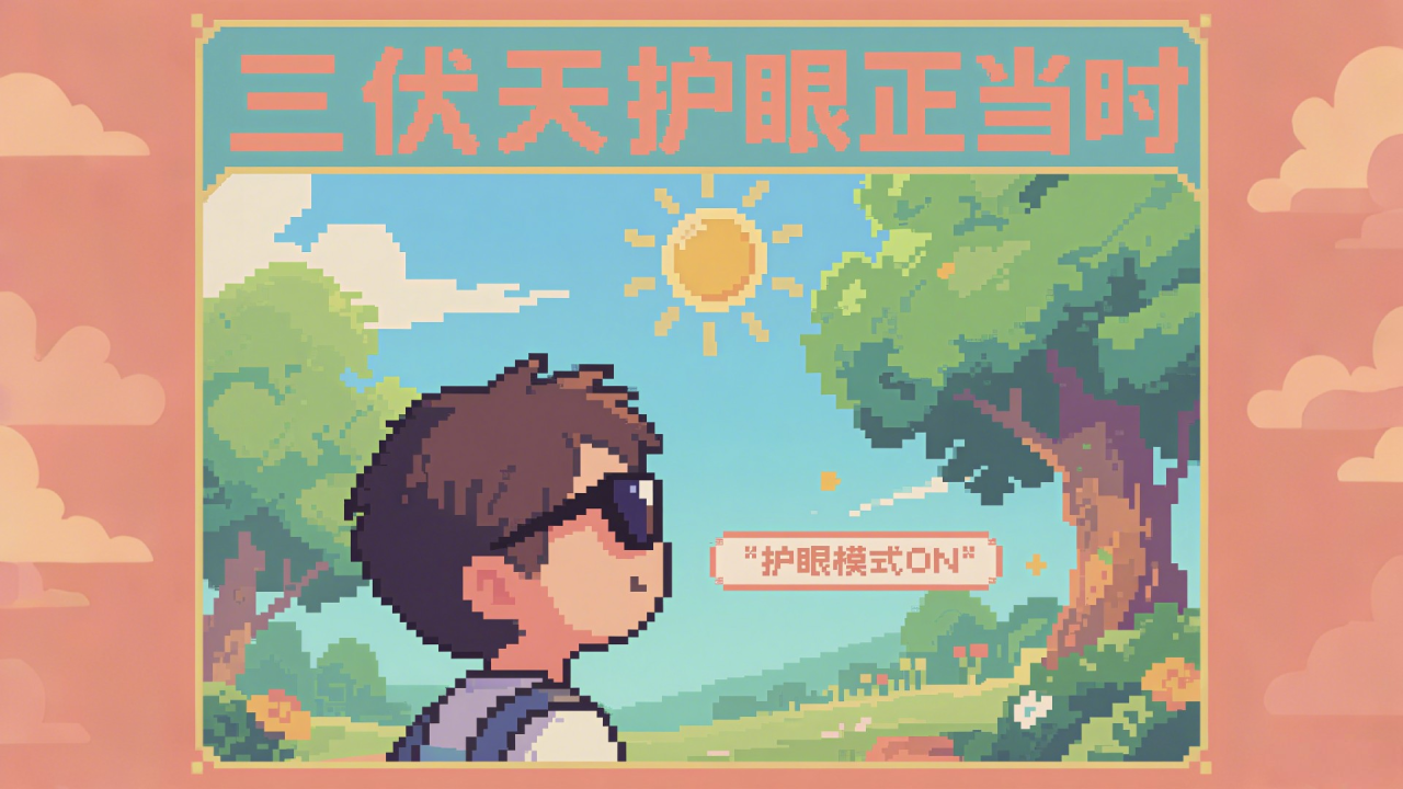 三伏護(hù)眼正當(dāng)時(shí)：濕熱交蒸季，給雙眼一份清涼守護(hù)